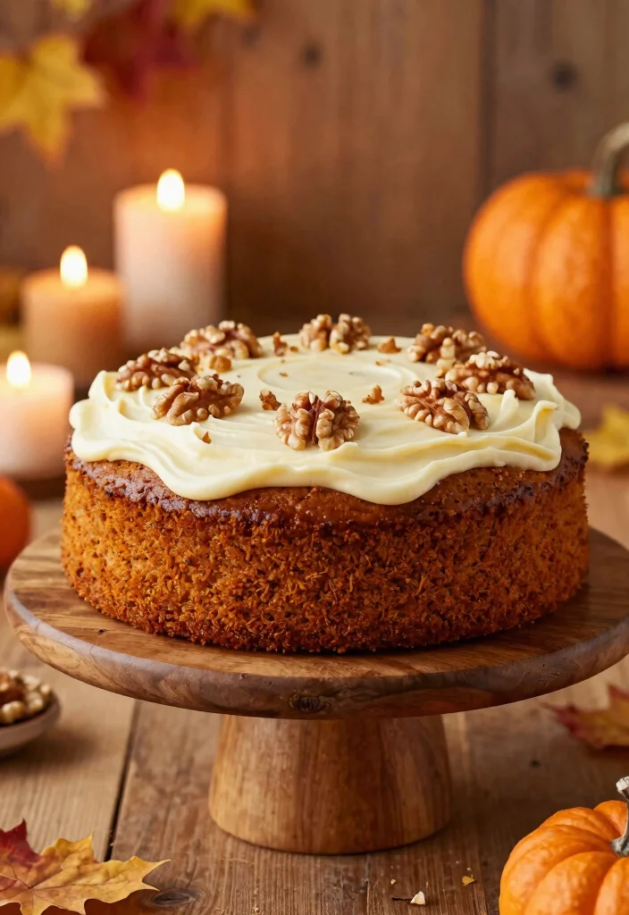 14 Autumn Dessert Recipes with Cozy Seasonal Sweet Ideas - 12. Spiced Carrot Cake