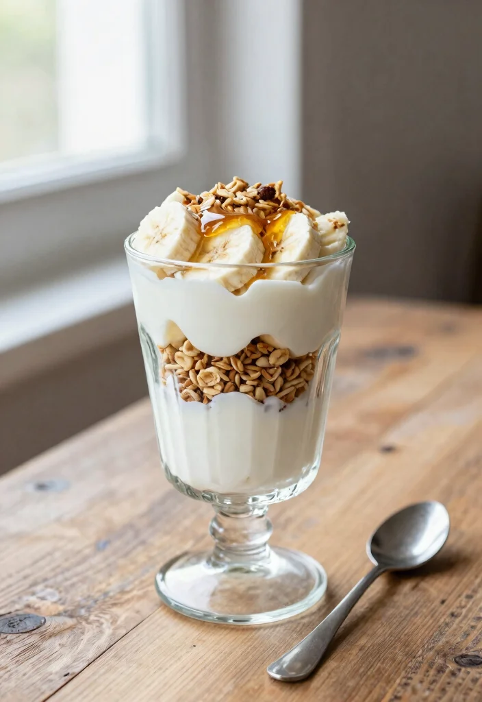 14 Banana Dessert Recipes for Simple Sweet Everyday Treats - 10. Banana Yogurt Parfait