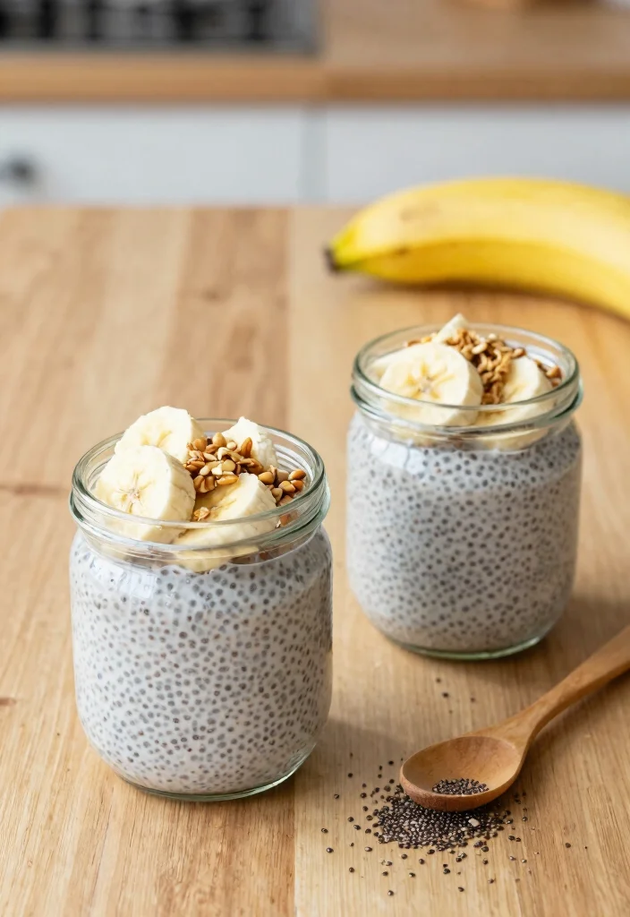 14 Banana Dessert Recipes for Simple Sweet Everyday Treats - 6. Banana Chia Pudding