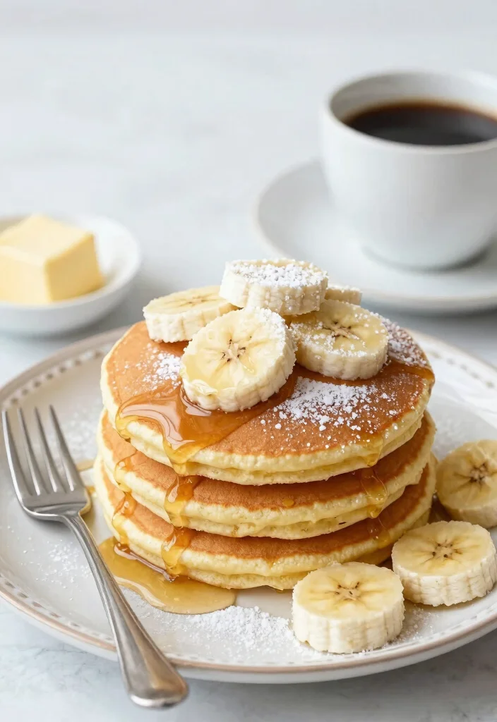 14 Banana Dessert Recipes for Simple Sweet Everyday Treats - 9. Banana Pancakes