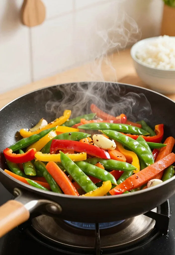 14 Healthy Vegetable Recipes for Simple Flavor-Packed Meals - 1. Rainbow Vegetable Stir-Fry