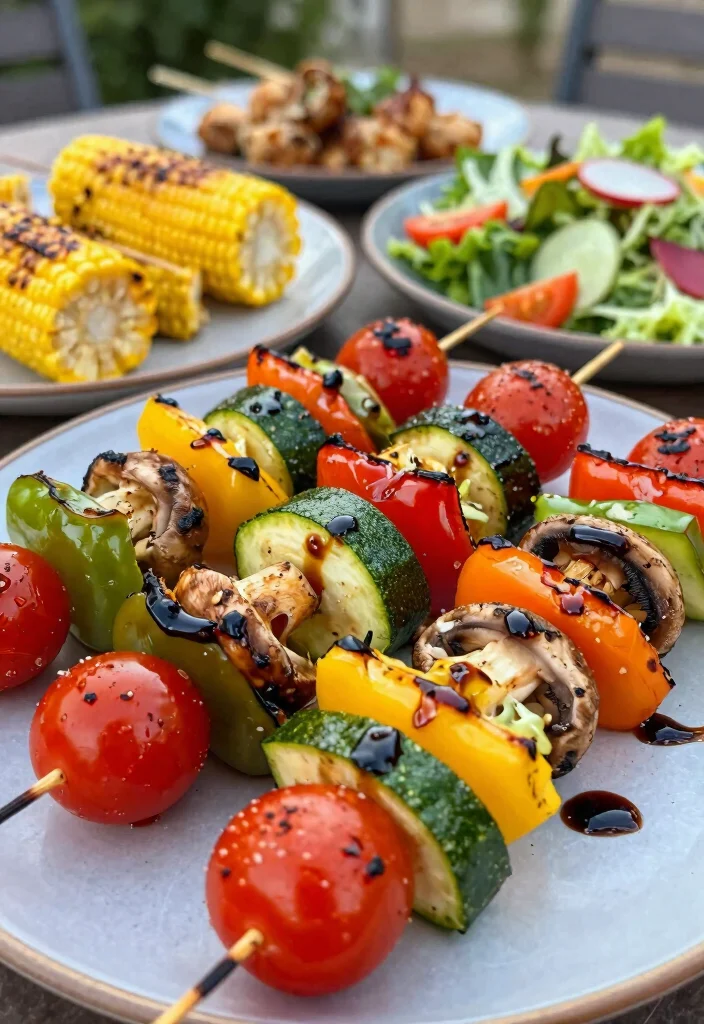 14 Healthy Vegetable Recipes for Simple Flavor-Packed Meals - 7. Grilled Vegetable Skewers