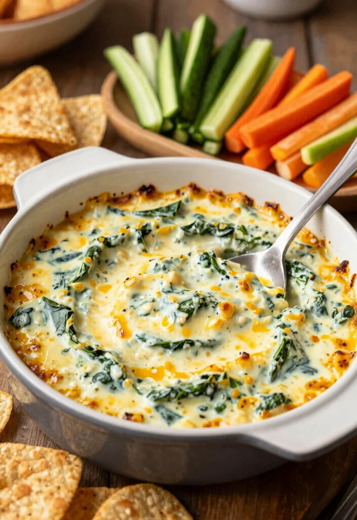 14 Healthy Vegetable Recipes for Simple Flavor-Packed Meals - 8. Creamy Spinach and Artichoke Dip
