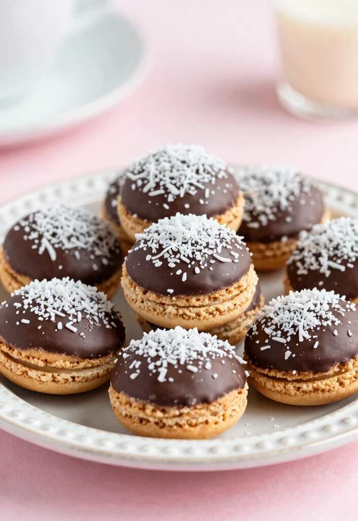 12 Fancy Dessert Recipes for Elegant Impressive Homemade Sweets - 12. Coconut Macaroon Cookies
